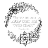 Agape in Colour - Colouring Book - Digital File